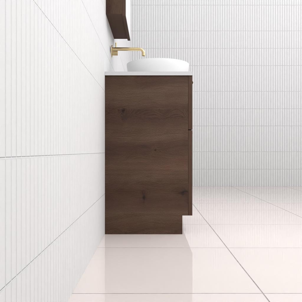 Marlee - 600mm Chestnut Freestanding Vanity