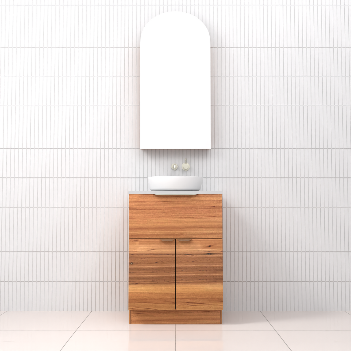 Marlee - 600mm Blackbutt Freestanding Vanity