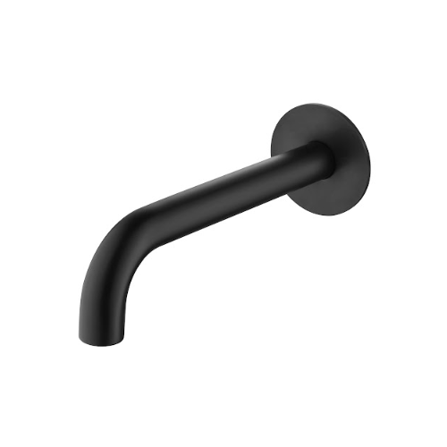 Mica - Matte Black 160mm Bath Spout