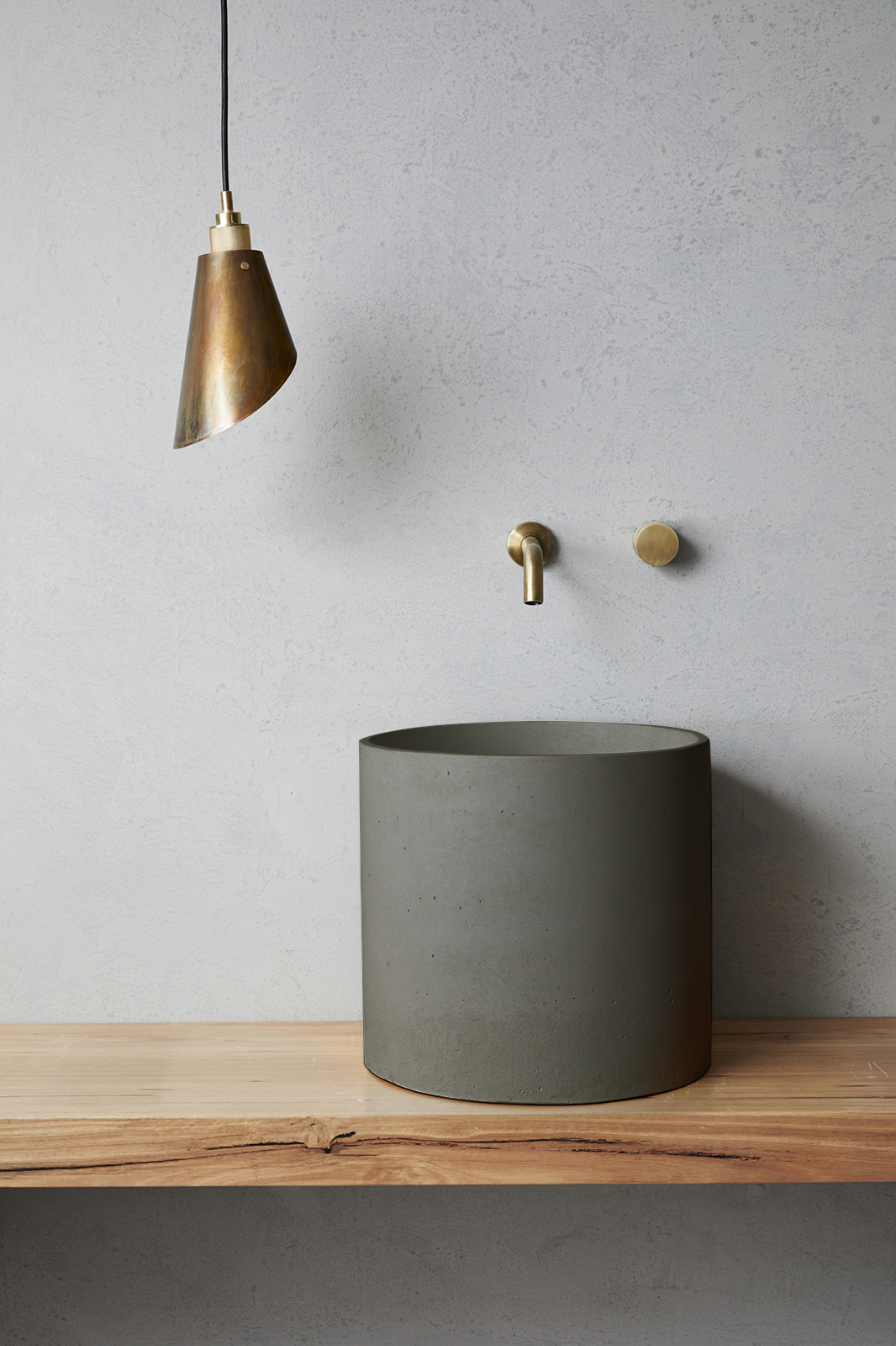 Millie Concrete Basin - Surface Mount