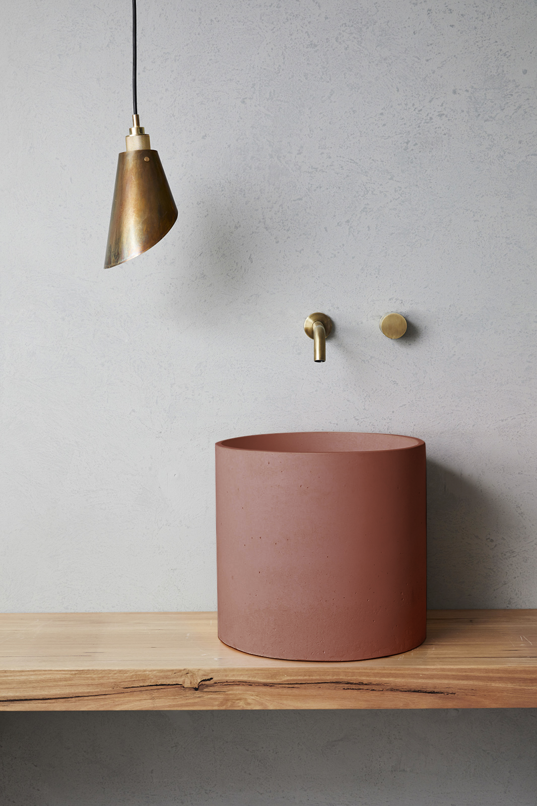 Millie Concrete Basin - Surface Mount