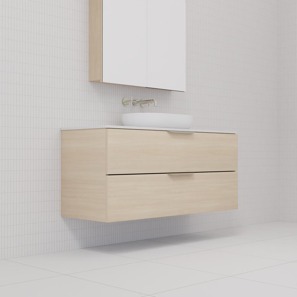 Odesa - 1200mm Vero Oak Wall Hung Vanity