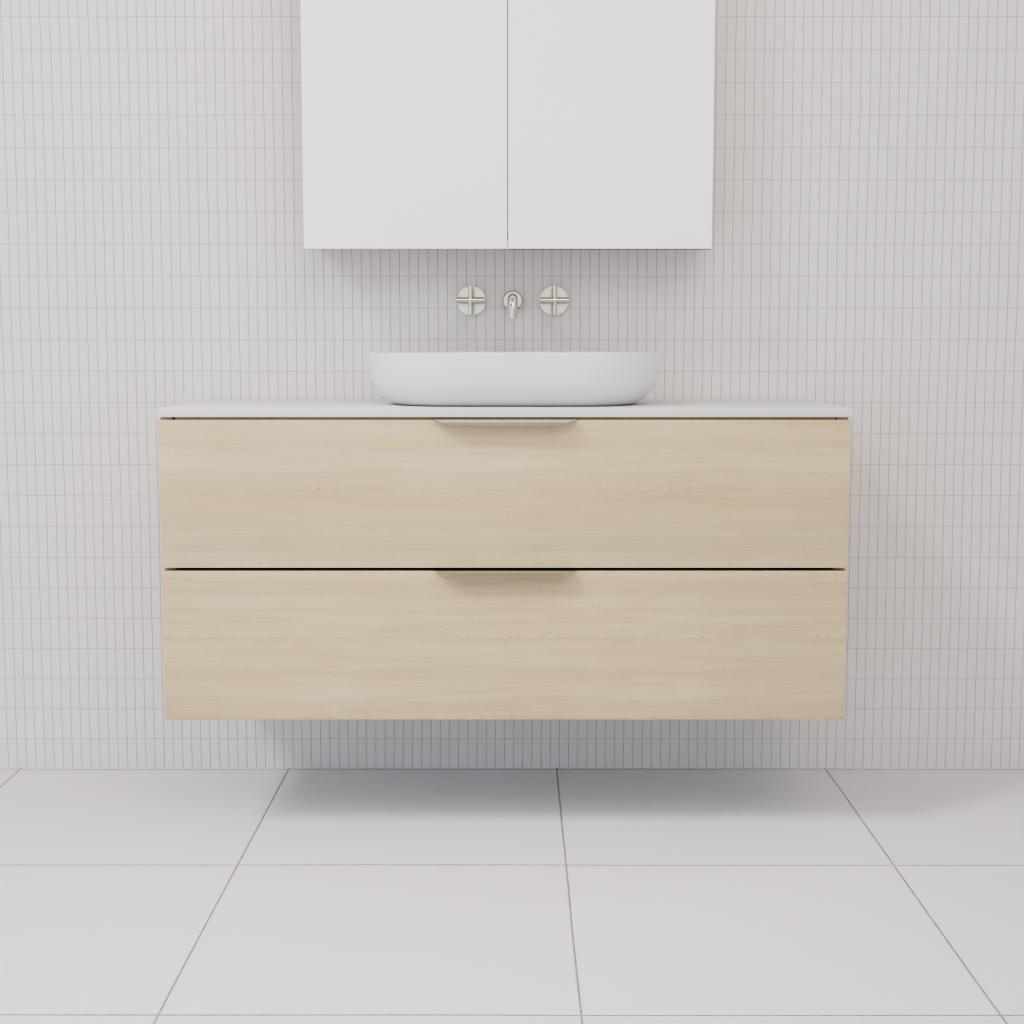 Odesa - 1200mm Vero Oak Wall Hung Vanity