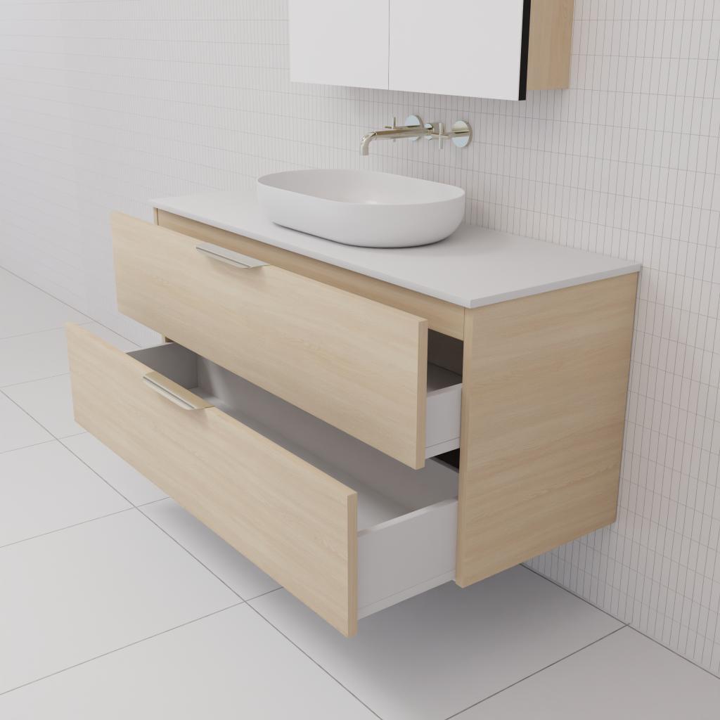 Odesa - 1200mm Vero Oak Wall Hung Vanity