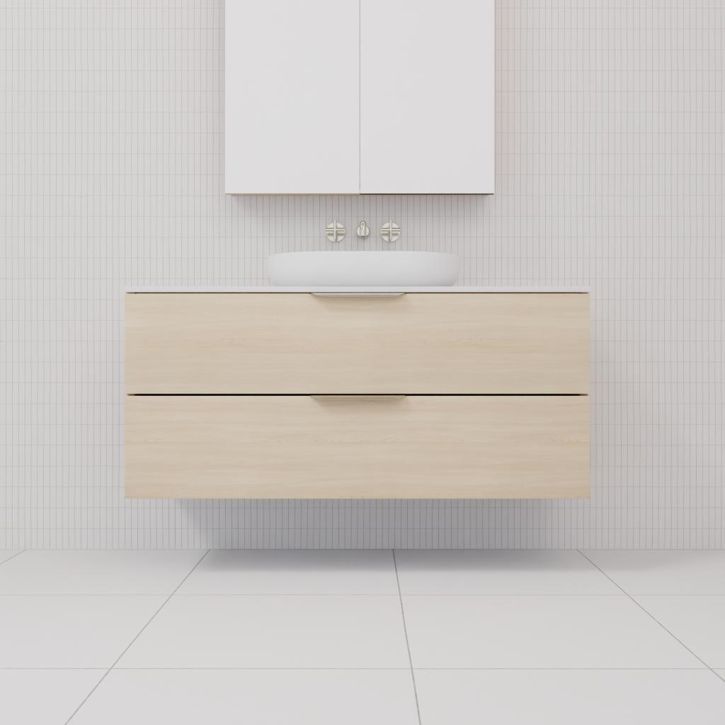 Odesa - 1200mm Vero Oak Wall Hung Vanity