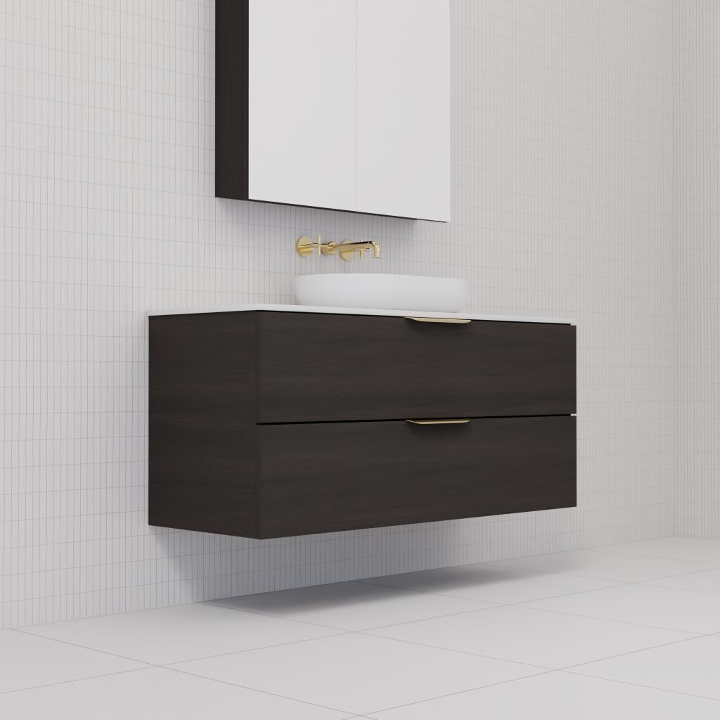Odesa - 1200mm Smoked Onyx Wall Hung Vanity