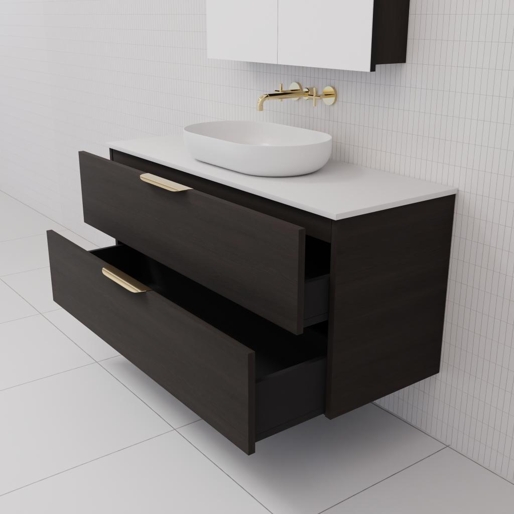 Odesa - 1200mm Smoked Onyx Wall Hung Vanity