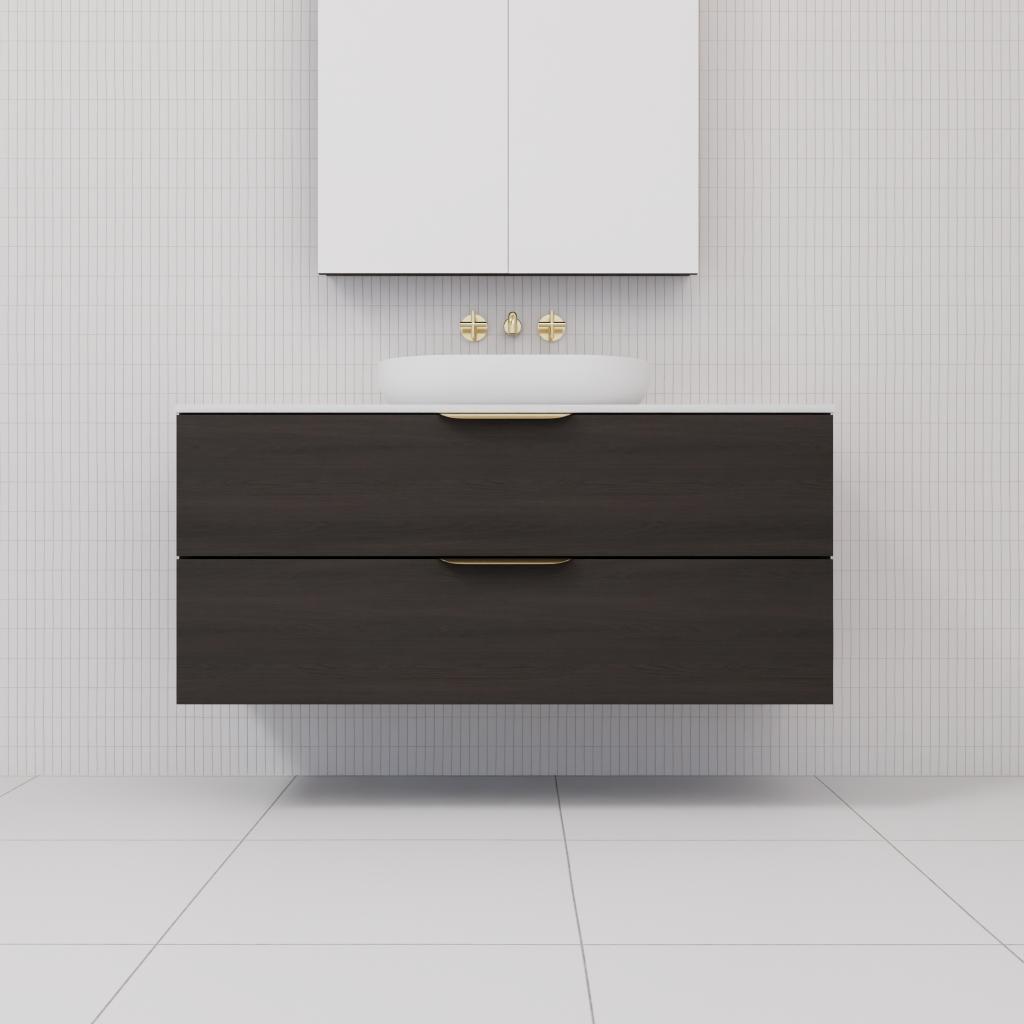 Odesa - 1200mm Smoked Onyx Wall Hung Vanity