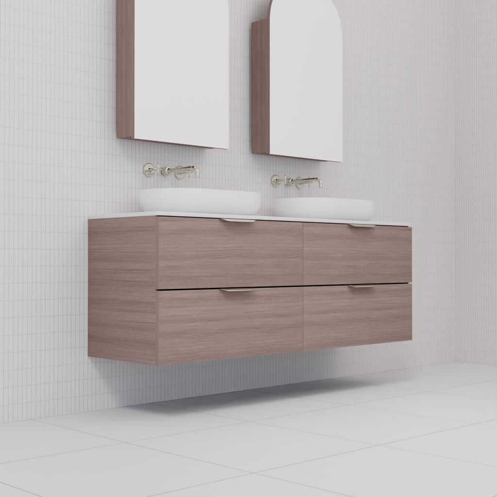 Odesa - 1500mm Urban Oak Wall Hung Vanity