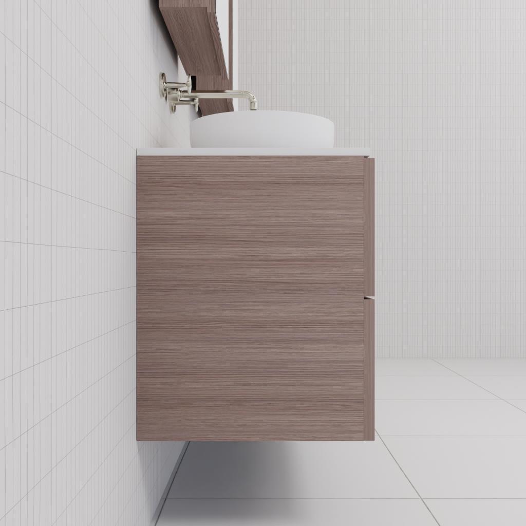 Odesa - 1500mm Urban Oak Wall Hung Vanity