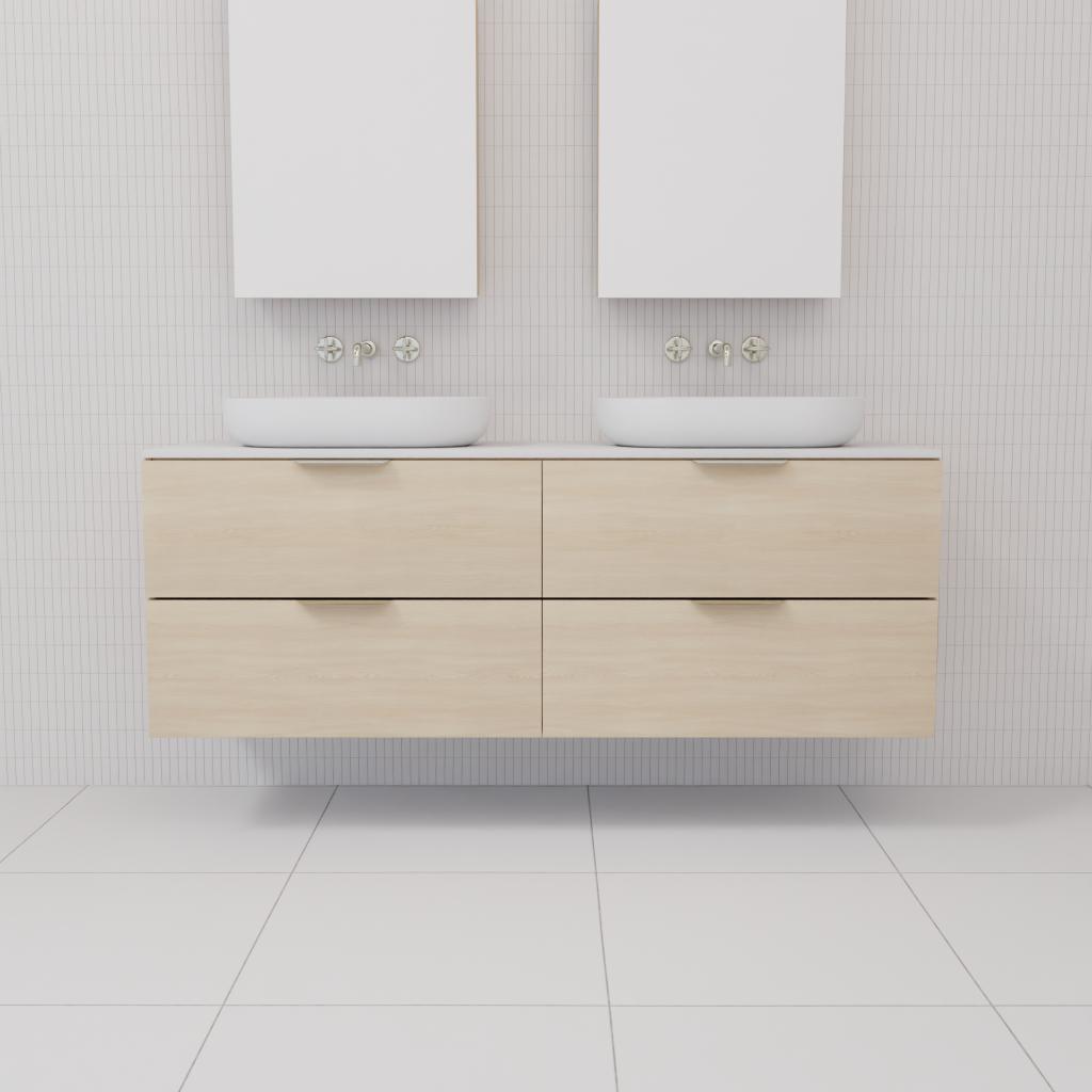 Odesa - 1500mm Vero Oak Wall Hung Vanity