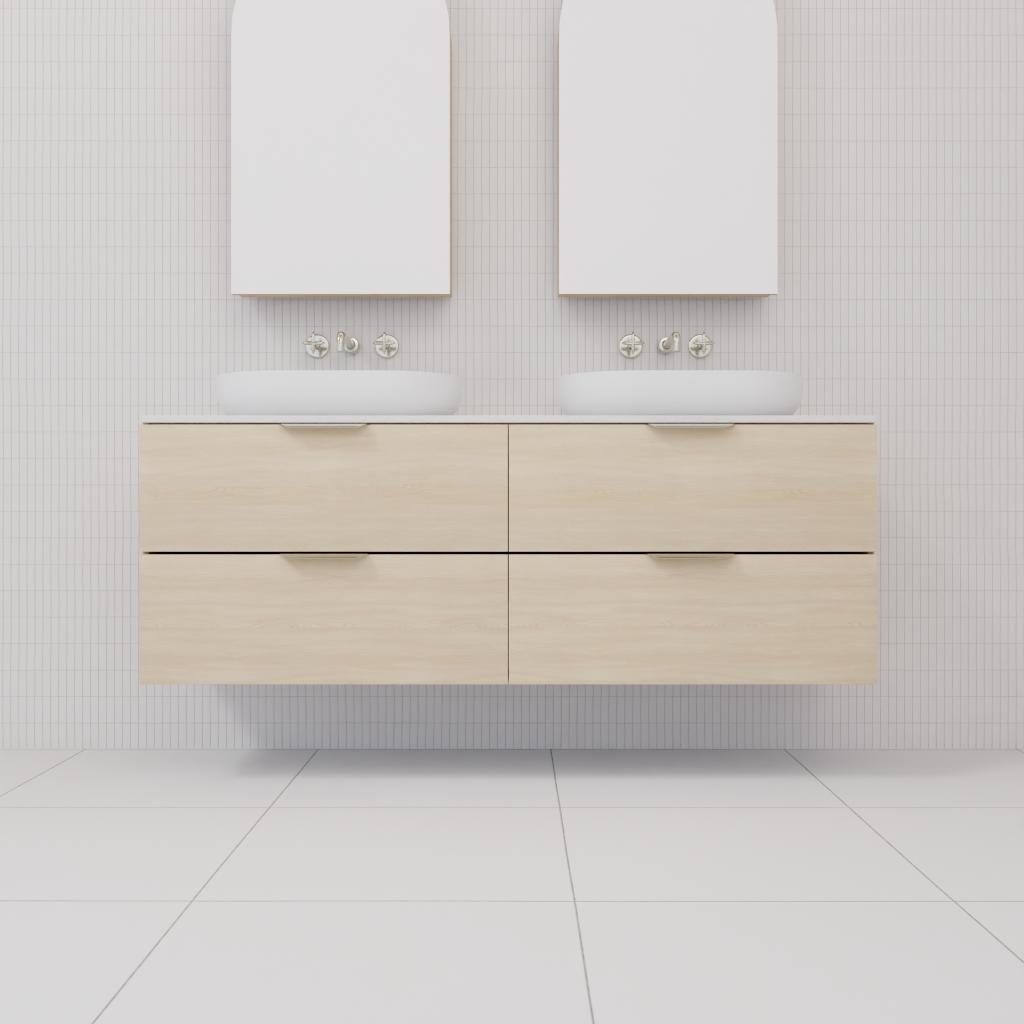Odesa - 1500mm Vero Oak Wall Hung Vanity