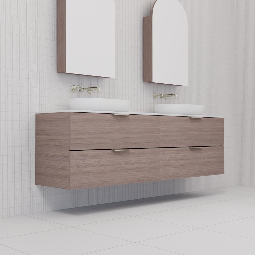 Odesa - 1800mm Urban Oak Wall Hung Vanity