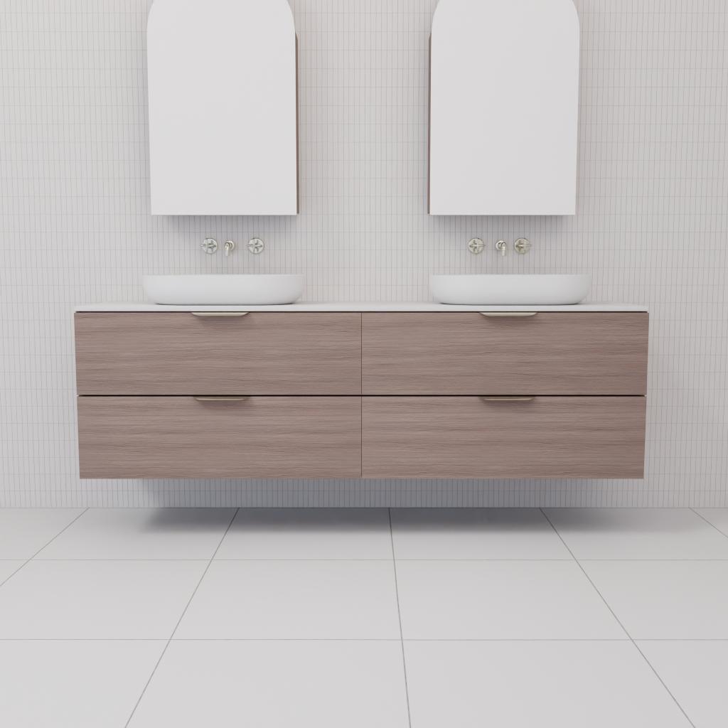 Odesa - 1800mm Urban Oak Wall Hung Vanity