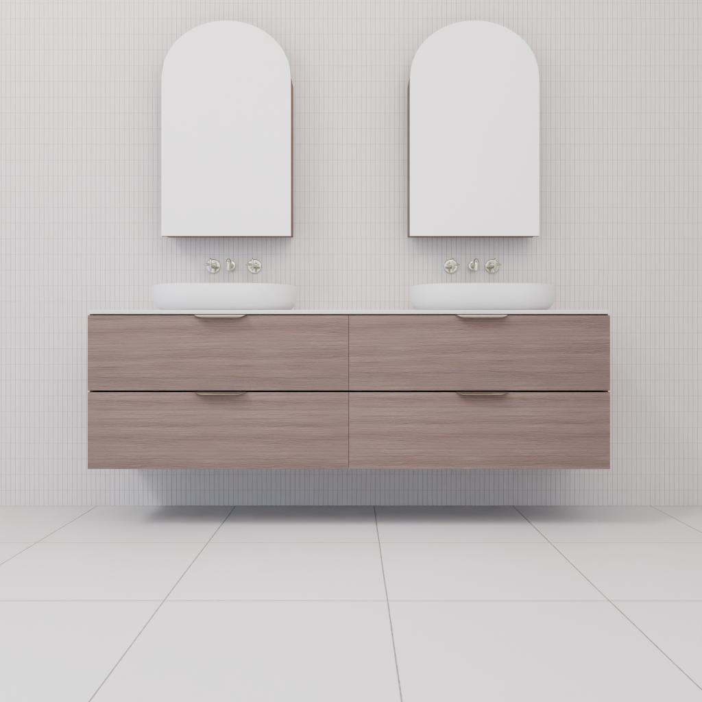 Odesa - 1800mm Urban Oak Wall Hung Vanity