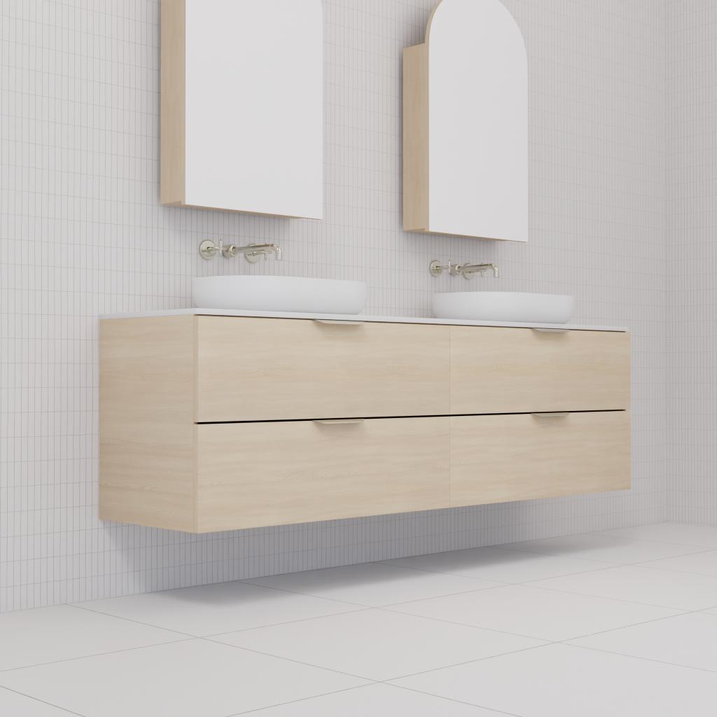 Odesa - 1800mm Vero Oak Wall Hung Vanity