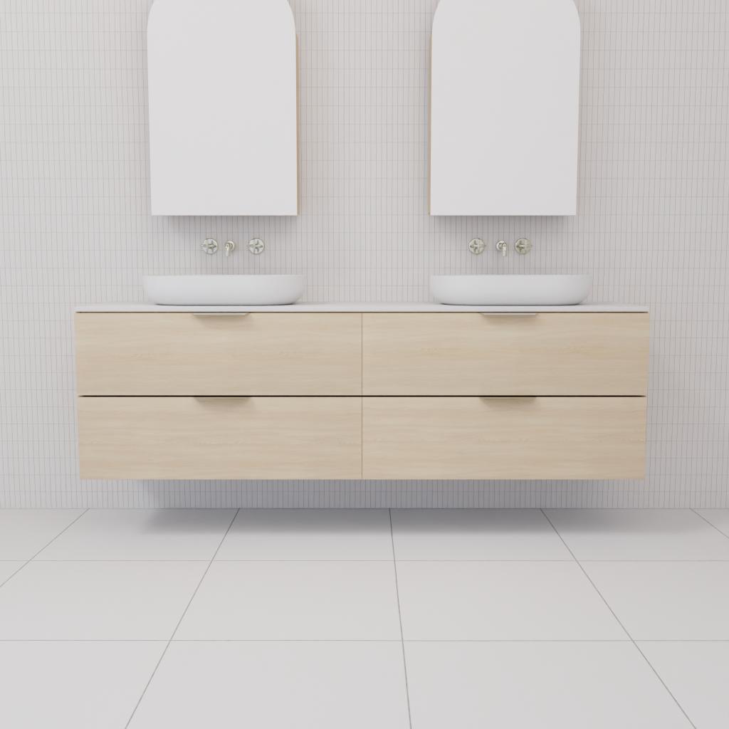 Odesa - 1800mm Vero Oak Wall Hung Vanity