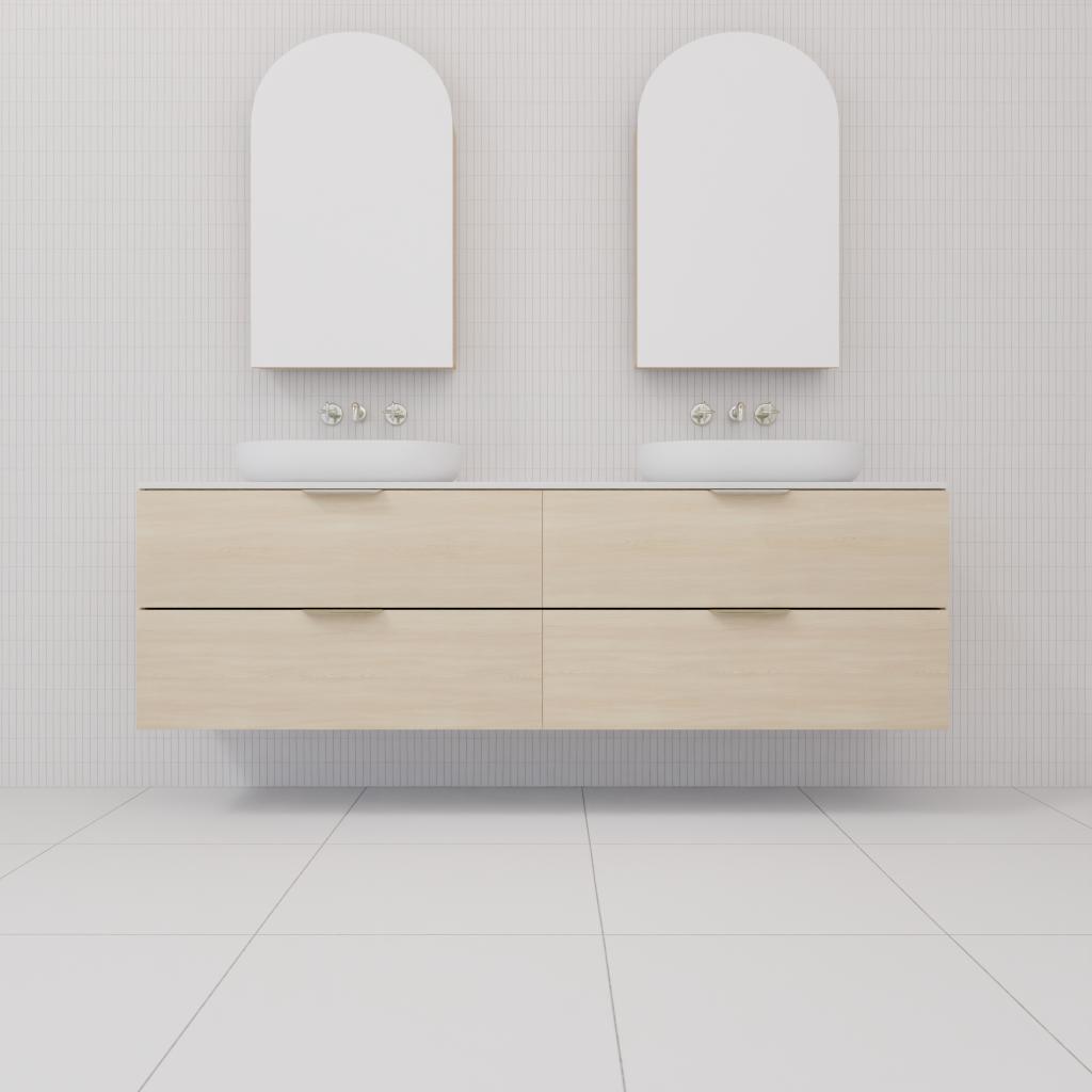 Odesa - 1800mm Vero Oak Wall Hung Vanity