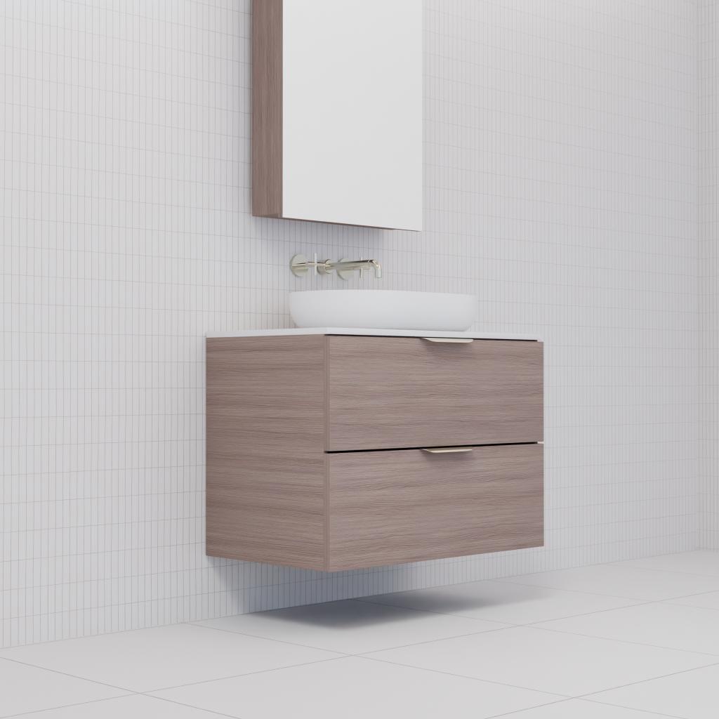Odesa - 750mm Urban Oak Wall Hung Vanity