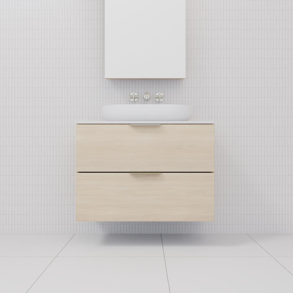 Odesa - 750mm Vero Oak Wall Hung Vanity