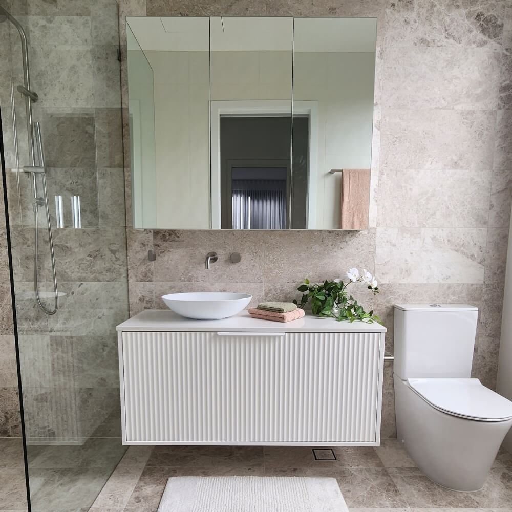 Nicola - Matte White Solid Surface Basin