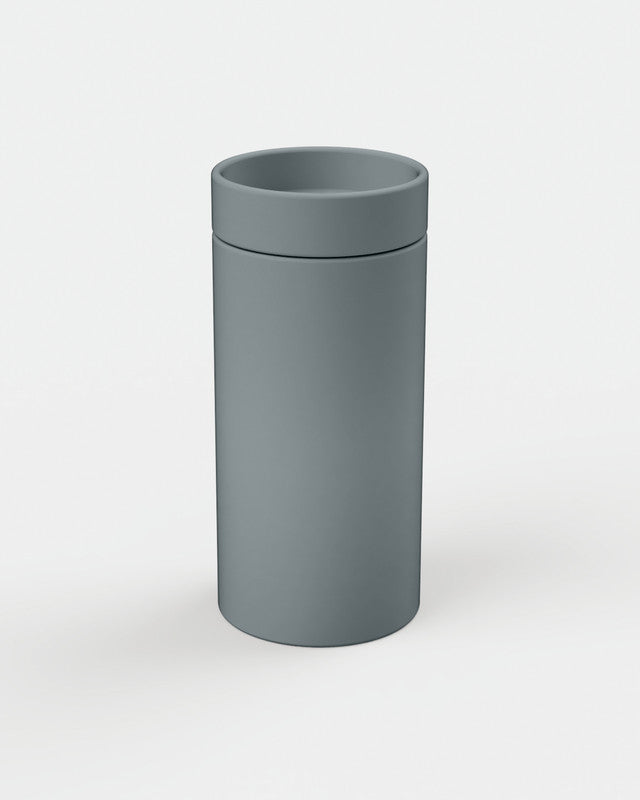 Cylinder Concrete Bowl Basin - Freestanding