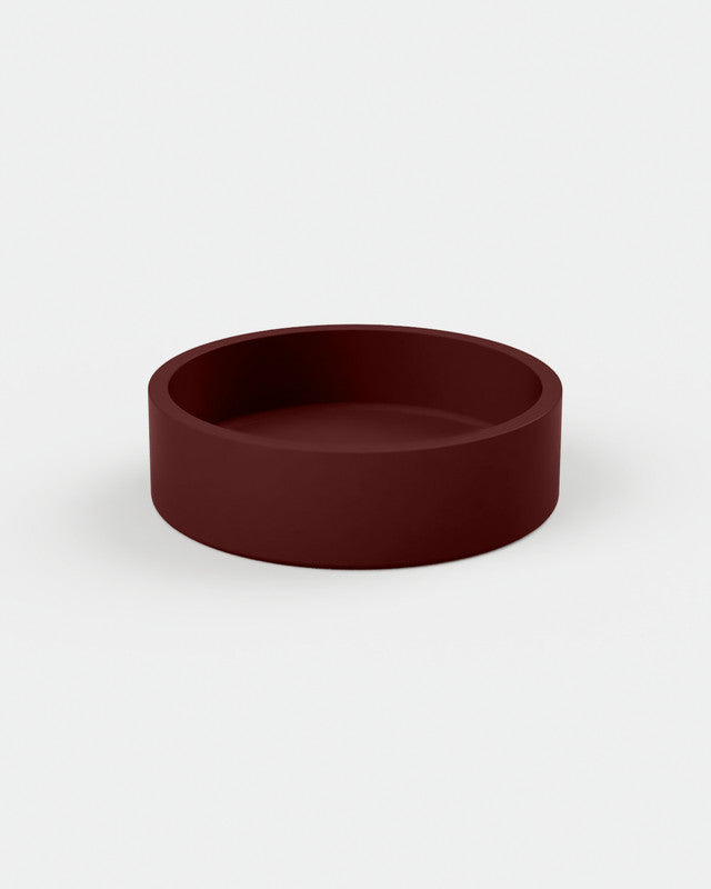 Cylinder Concrete Hoop Basin - Freestanding