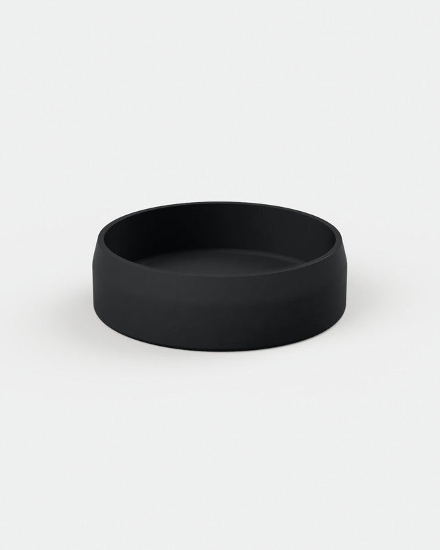 Prism Circle Concrete Basin - Wall Mount with Bracket