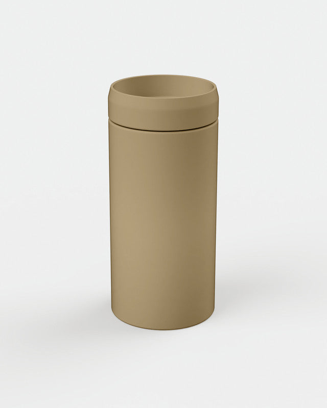 Cylinder Concrete Prism Circle Basin - Freestanding