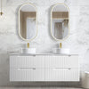 Noosa - 1500mm Matte White Wall Hung Vanity
