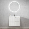 Noosa - 750mm Matte White Wall Hung Vanity