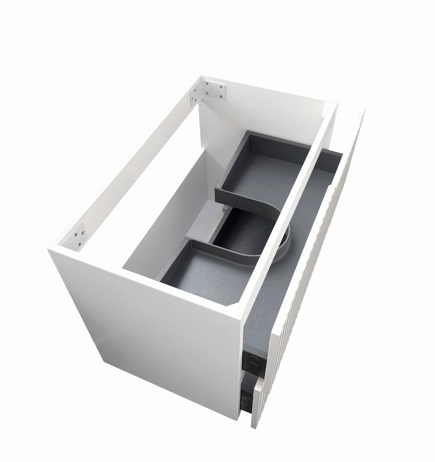 Noosa - 900mm Matte White Wall Hung Vanity