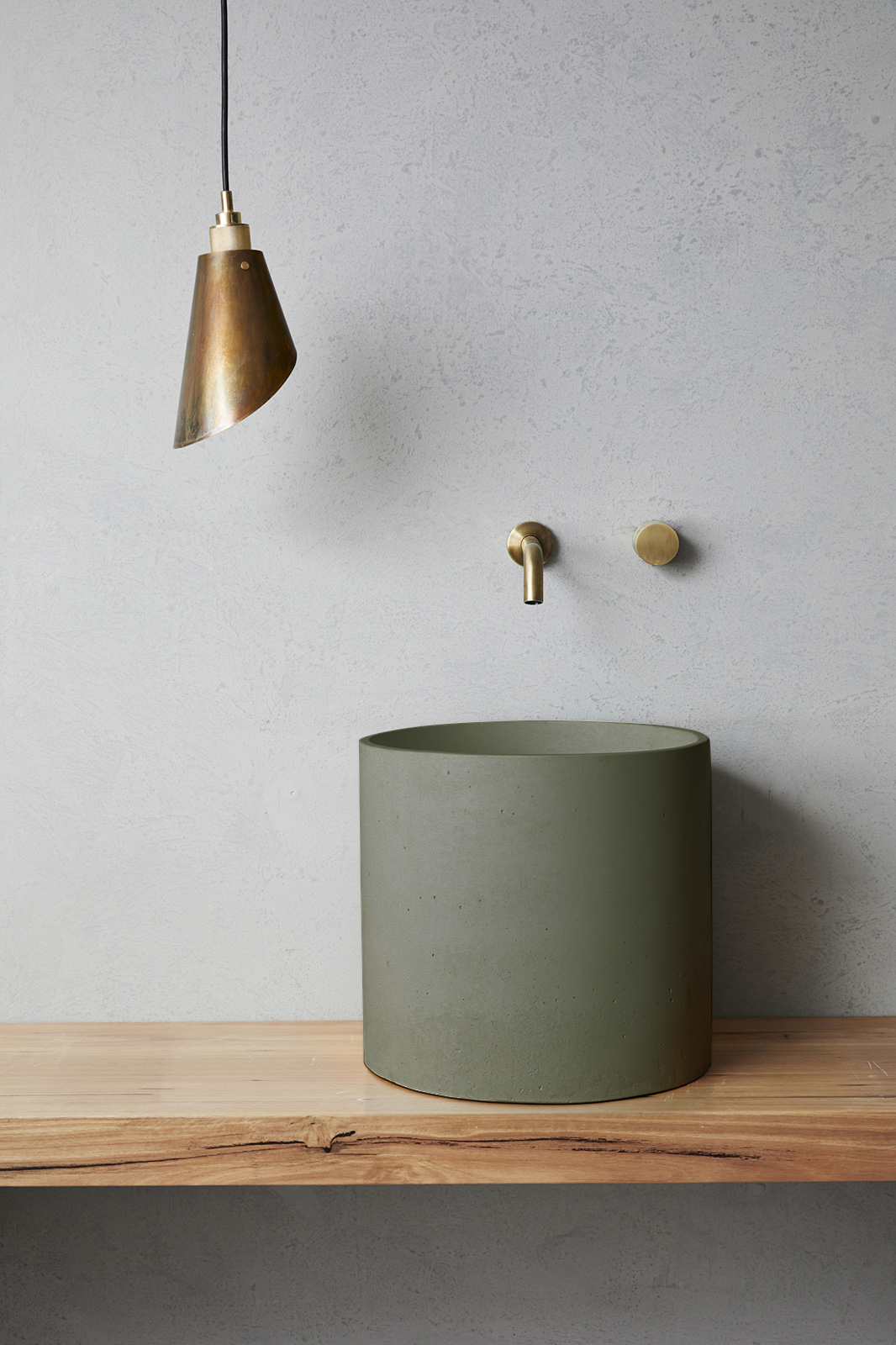 Millie Concrete Basin - Surface Mount