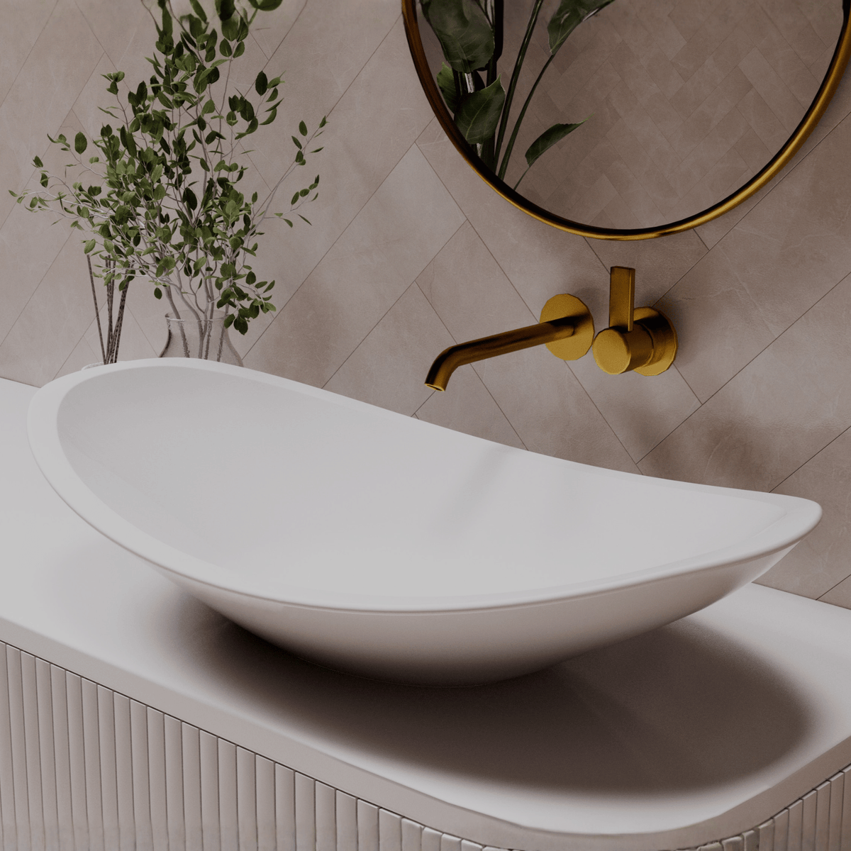 Boat Above Counter Basin