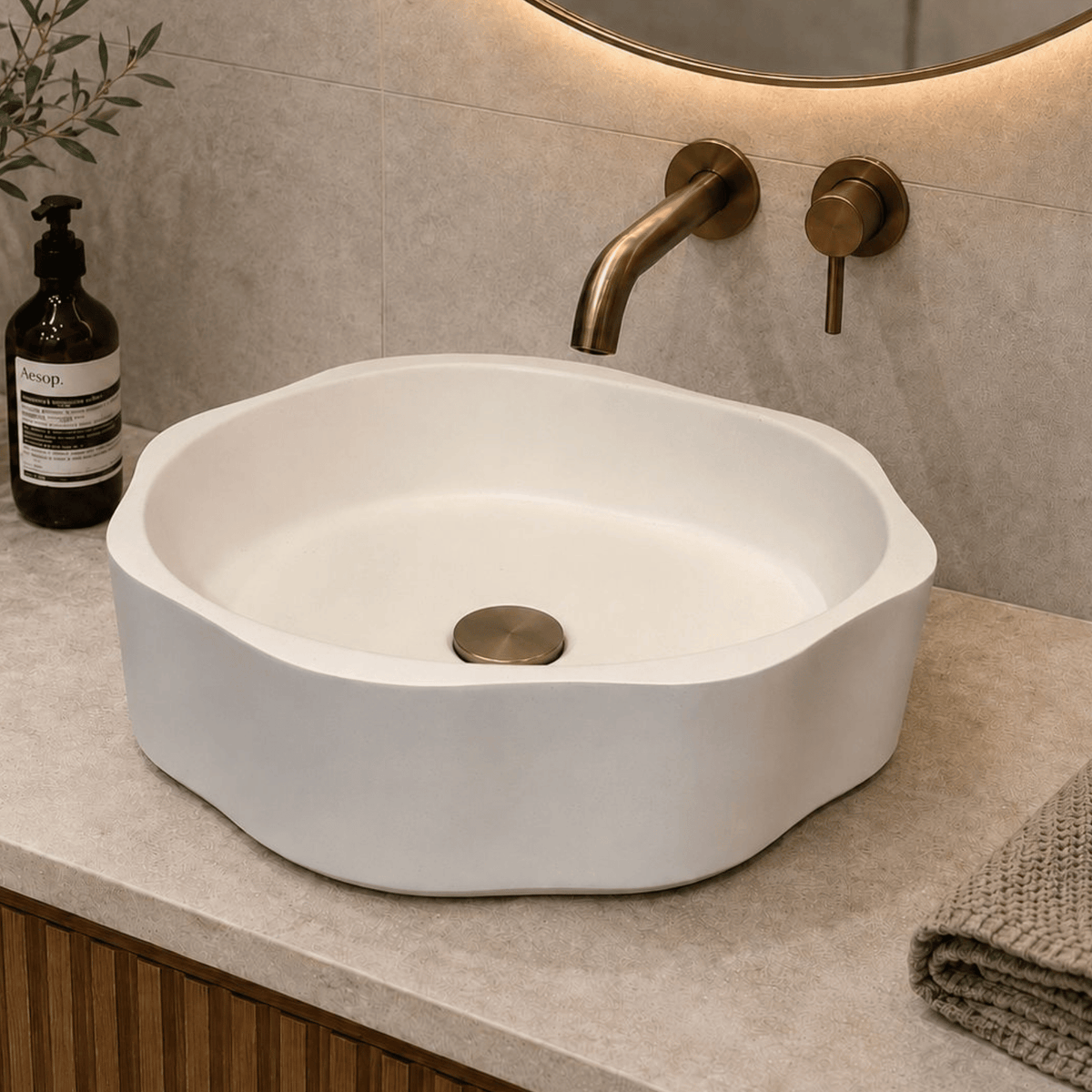 Flora Above Counter Basin