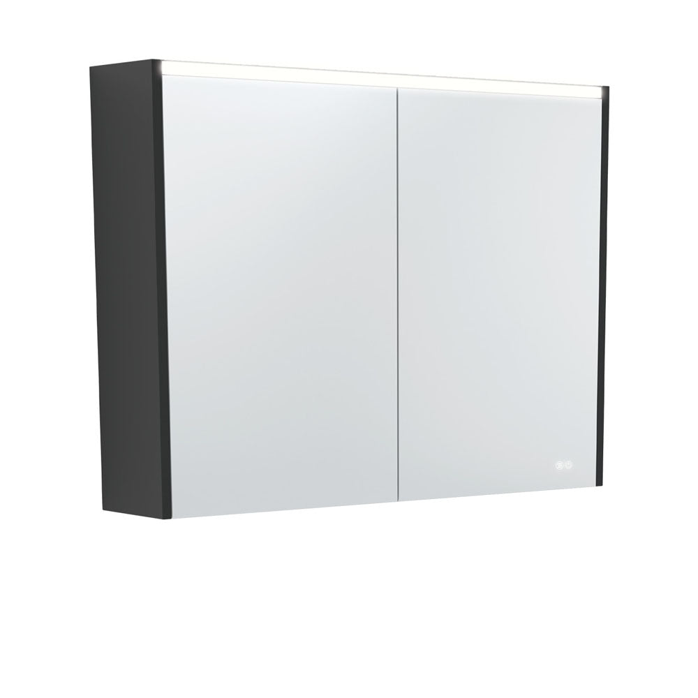 900 LED Mirror Cabinet with Side Panels