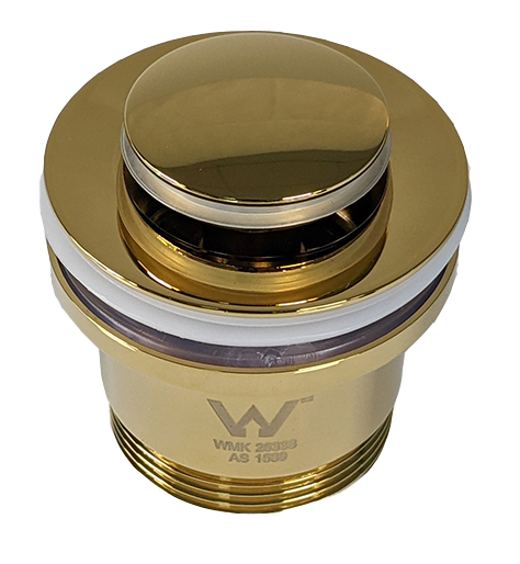 Mica - Shiny Gold Basin Pop Up Waste