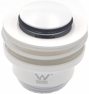Mica - Matte White Basin Pop Up Waste
