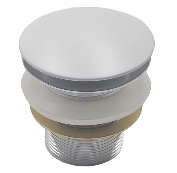 Mica - Matte White Bath Pop Up Waste