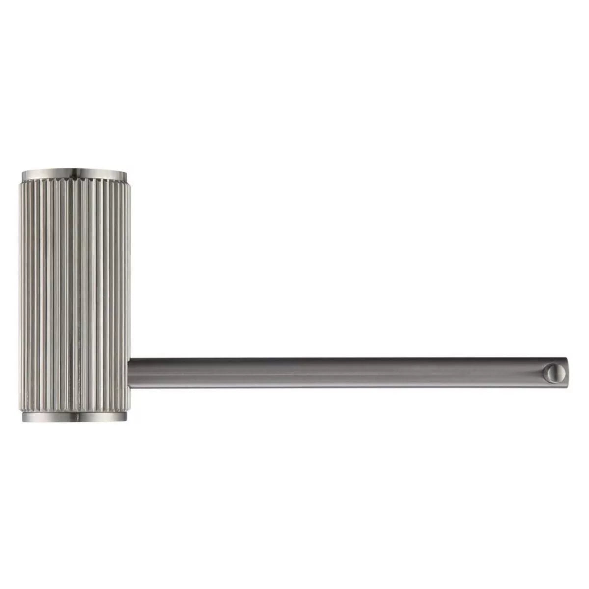 Mica - Brushed Nickel Fluted Toilet Paper Holder