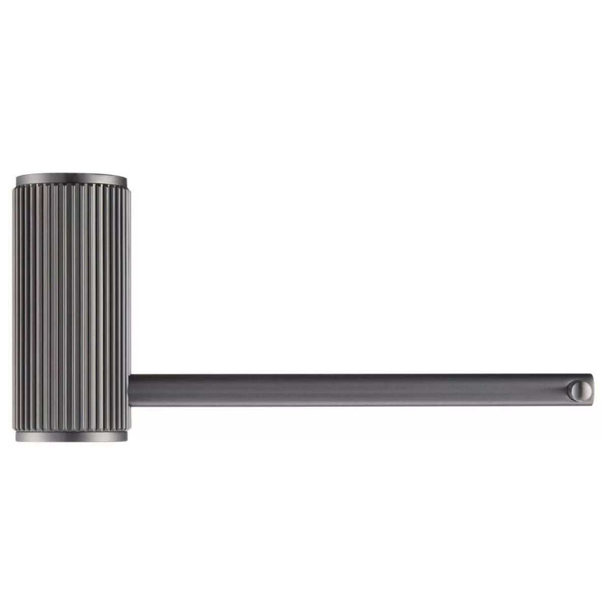 Mica - Gunmetal Fluted Toilet Paper Holder