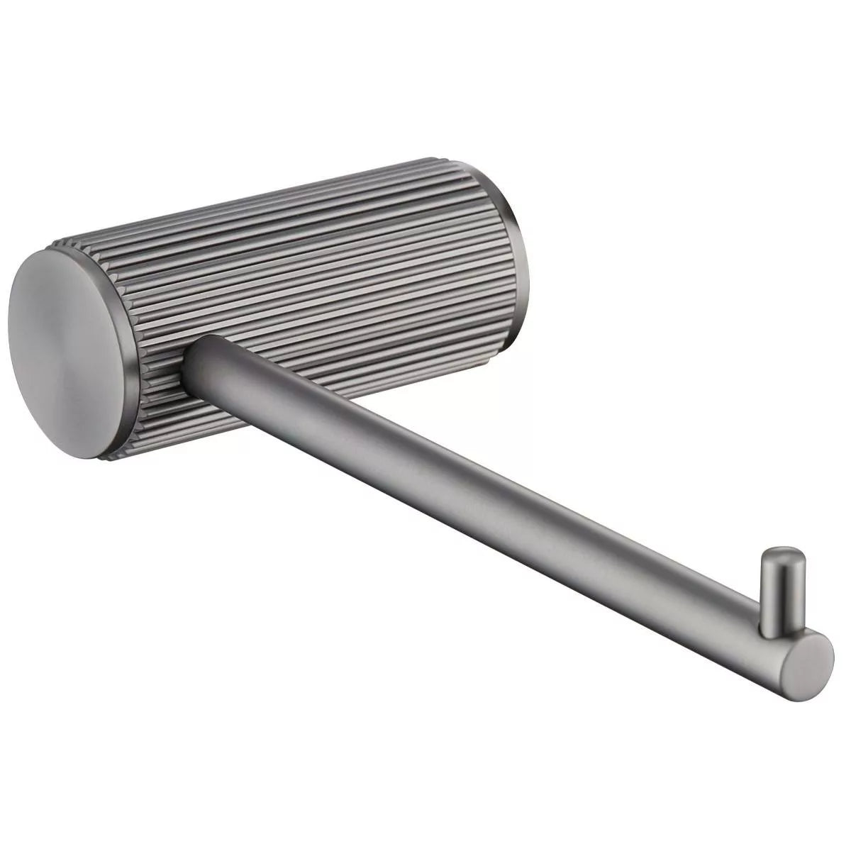 Mica - Gunmetal Fluted Toilet Paper Holder
