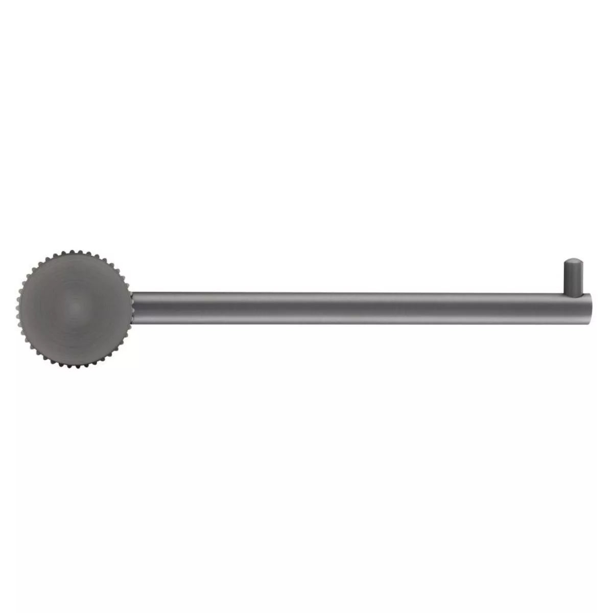 Mica - Gunmetal Fluted Toilet Paper Holder