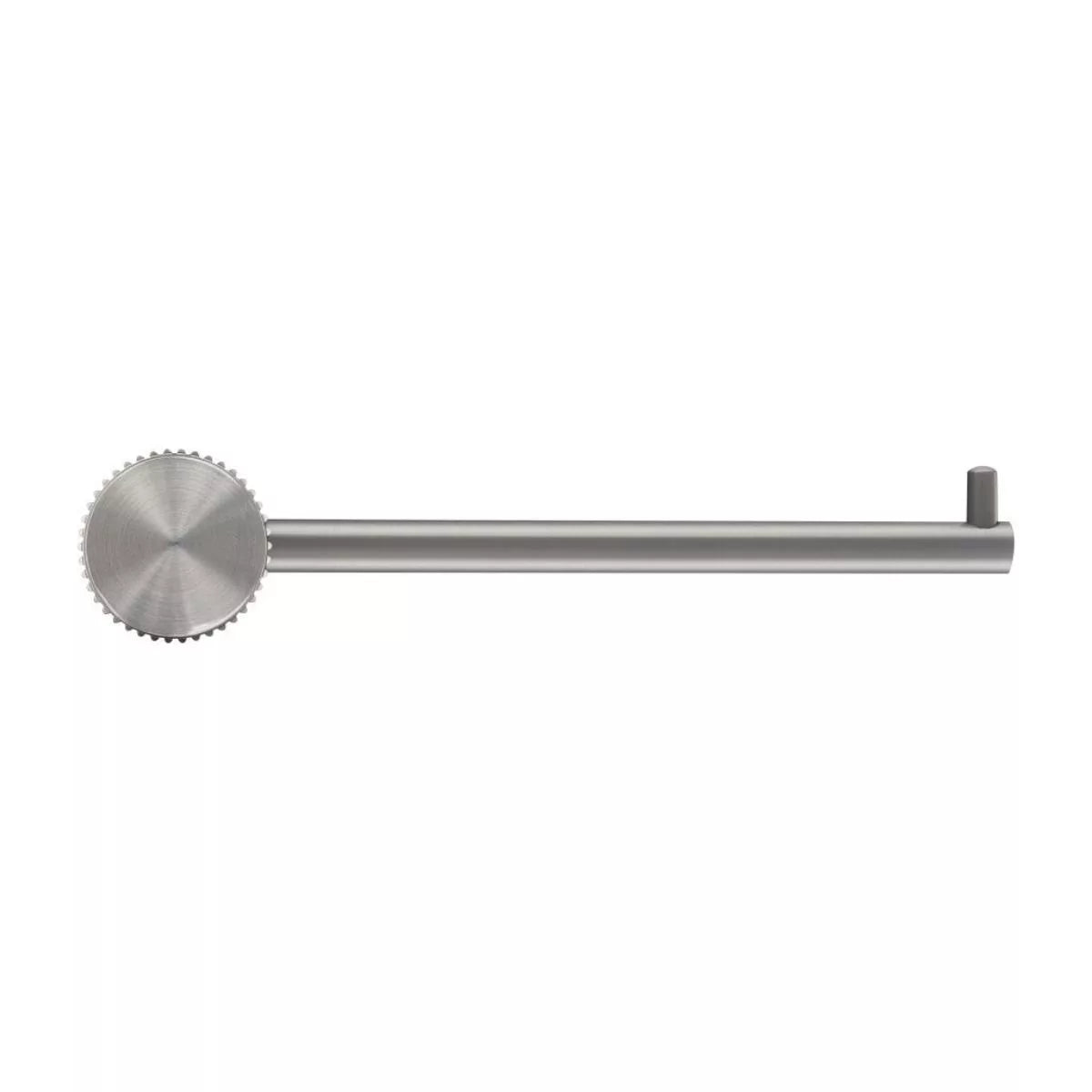 Mica - Brushed Nickel Fluted Toilet Paper Holder