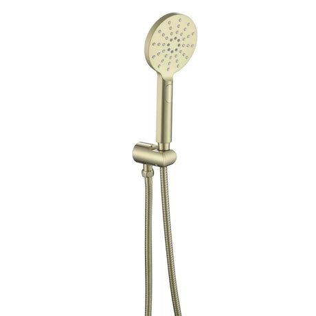 Mica - French Gold Multi-function Hand Shower on Sliding Rail
