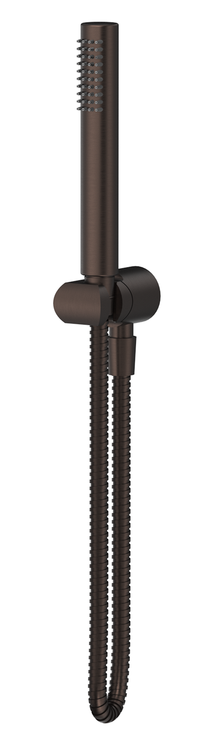 Mica Dusk Bronze Hand Shower on Tiltable Wall Bracket