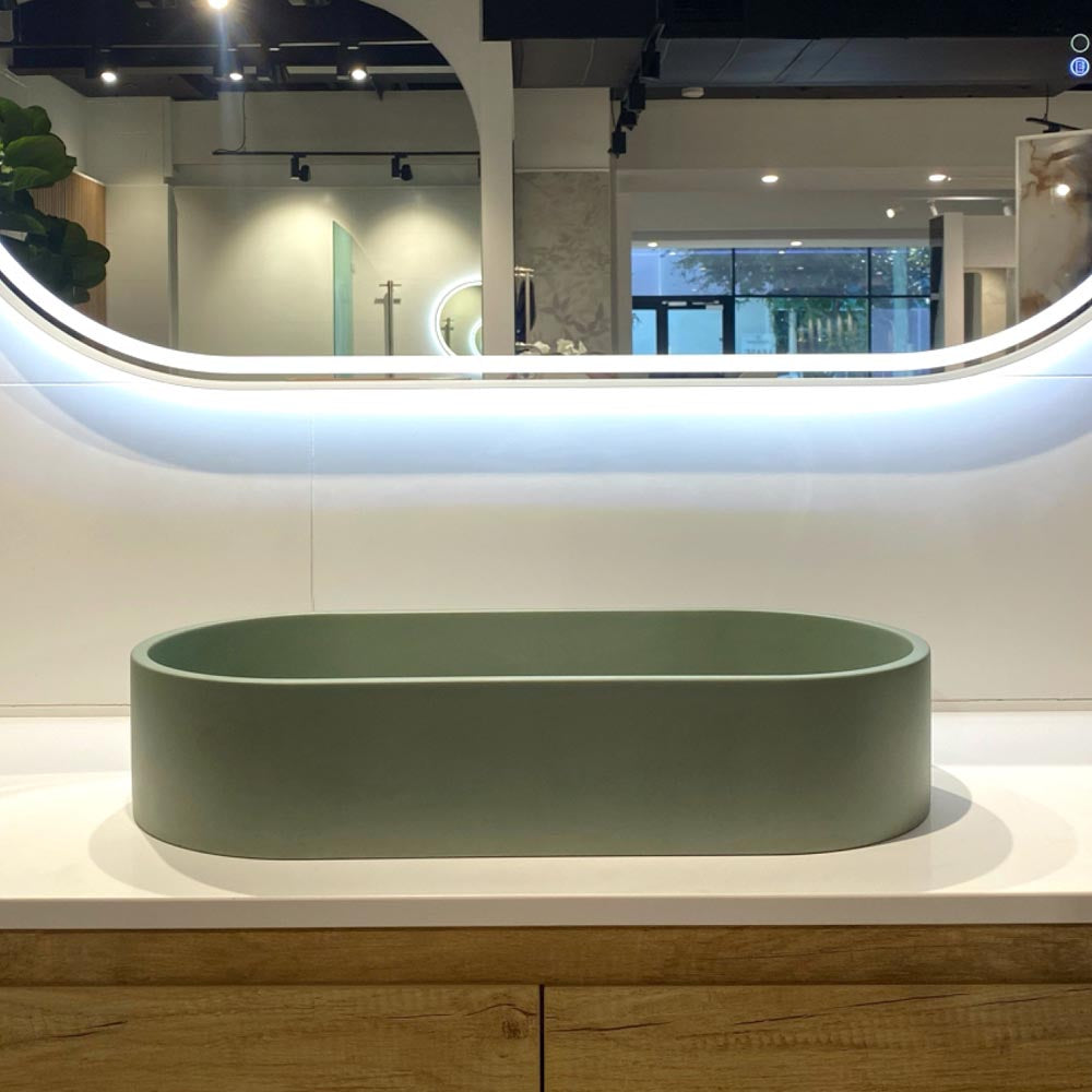 Jada Concrete Above Counter Pill Basin