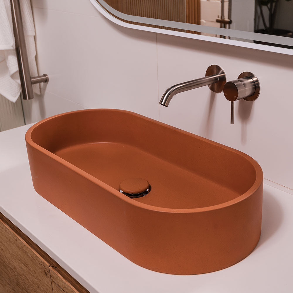 Jada Concrete Above Counter Pill Basin