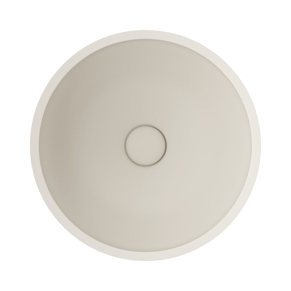 Alba Round Concrete Above Counter Basin