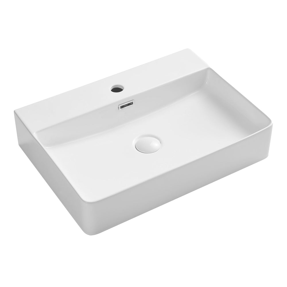 Petra 600 Above Counter Basin with Overflow